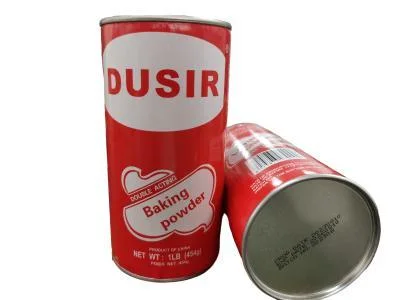 Dusir Aluminum-Paper Composite Tin Baking Powder 8lb*6 Tins/CTN