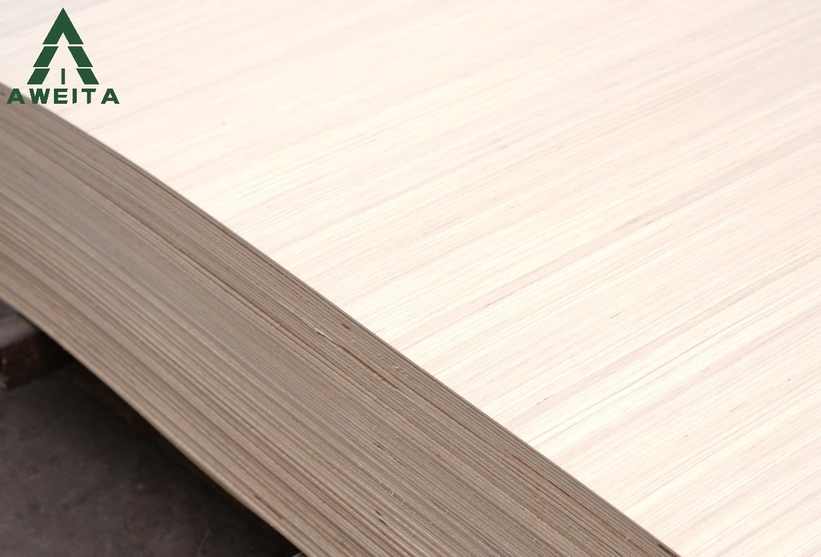 Factory Poplar Veneer Recon Plywood Engineered Veneer Plywood Commercial Plywood