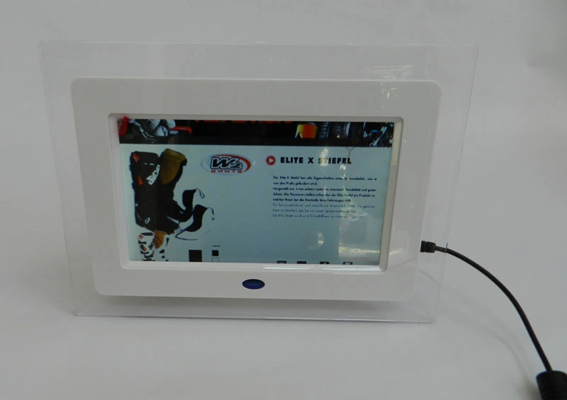 Cadre Photo Numérique Vidéo en carton pour les écrans LCD Fsdu