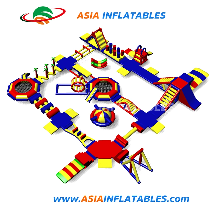 Outdoor Octopus Theme Playground Inflatable Water Park, Commerical Inflatable Water Slide