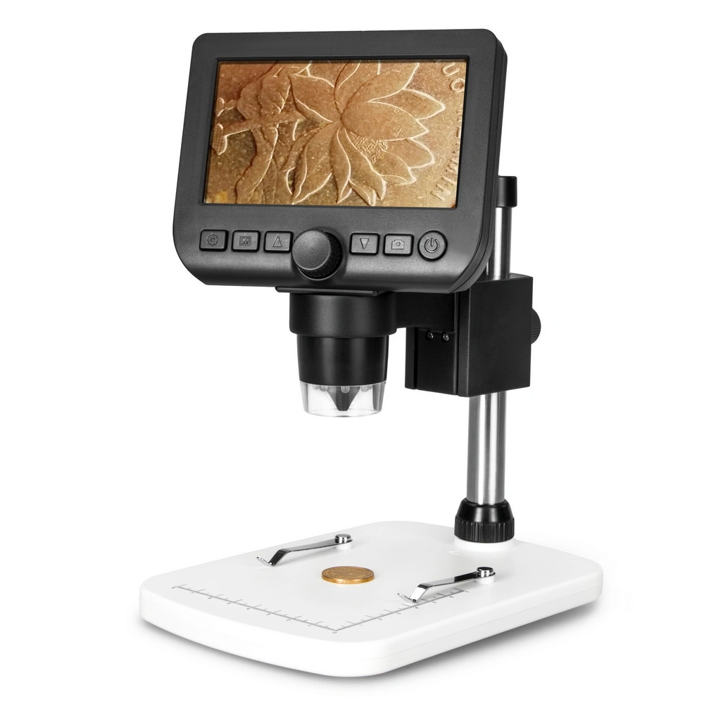 4.3 Inch LCD Inspection Microscope 600X Digital Microscope Integrating LCD/USB/TV/Android