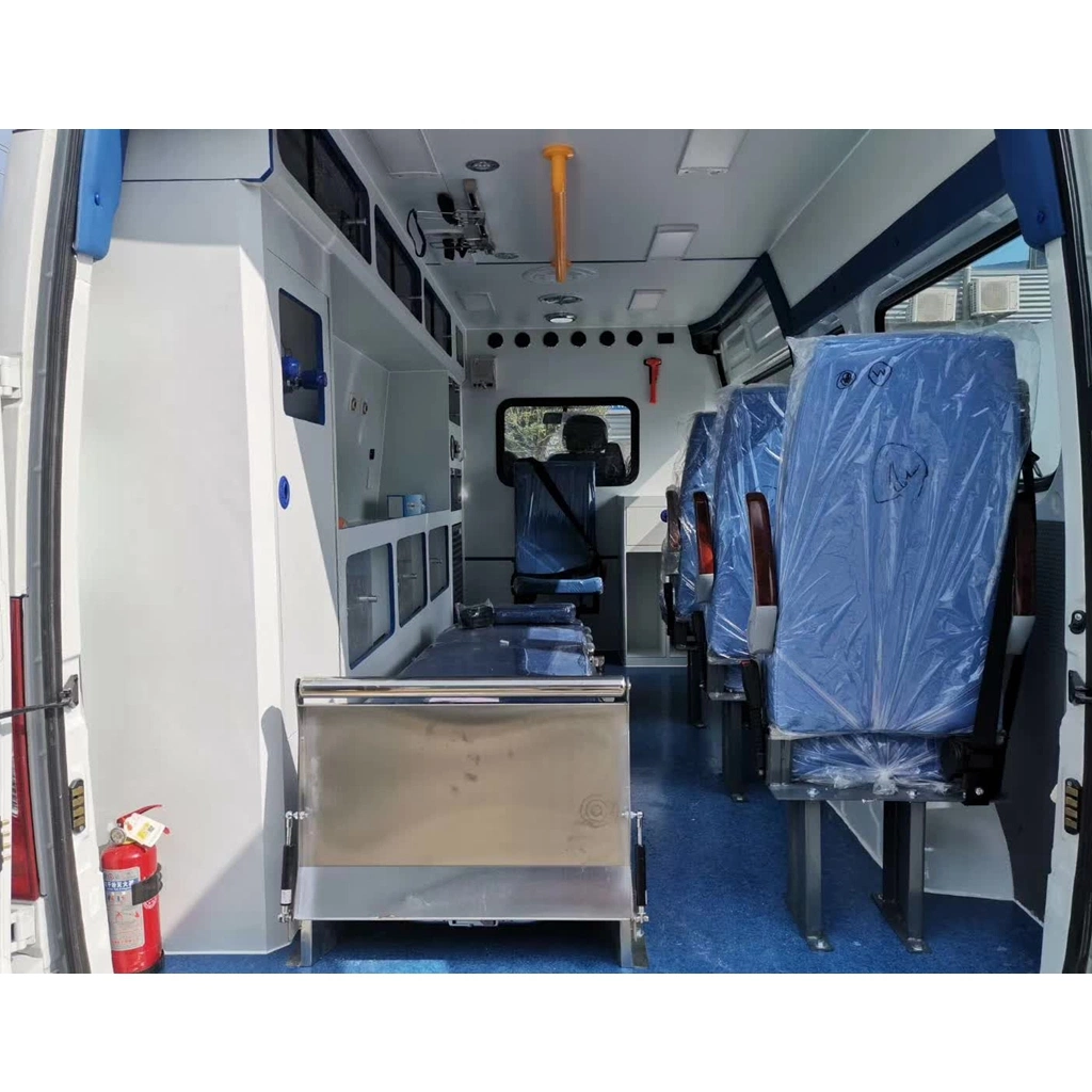 Saic Maxus V80 Diesel vehículo ambulancia con equipo médico