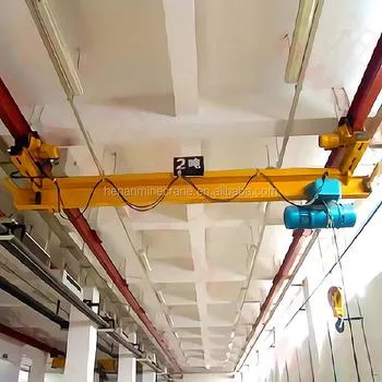 Suspended Single Girder Light Track Mobile Crane