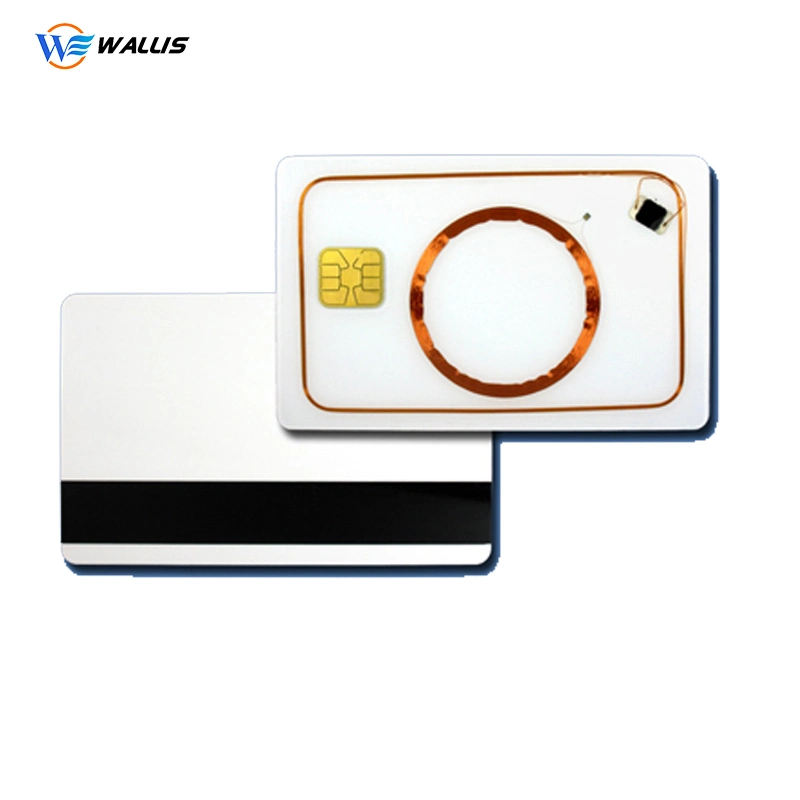 PVC Pet PC CR80 Inkjet druckbarer Kunststoffleerer NFC-Zugang Smart Membership Card Chip ID Card Proximity RFID MIFARE Grußwort Drucken Mit Kartenversatz