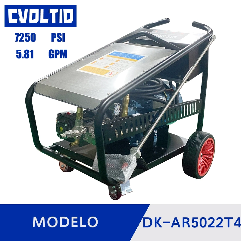 Heavy Duty Industrial 22lpm 22kw 500bar 7250psi Ultra High Pressure Washer with Italy Ar Pump