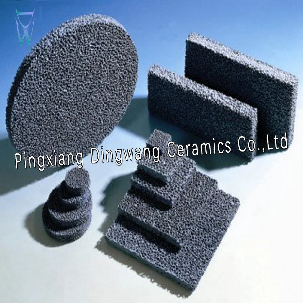 Silicon Carbide (SiC) Foam Filters for Molten Metal Filtration