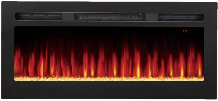 Hot Sale LED Simulation 3 Side Electric Fireplace with Heater/Without Heater