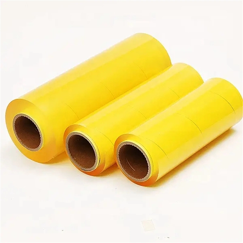 11 Mic Kunststoff klar PVC selbstklebende Schrumpffolie Wrap-Cling Film