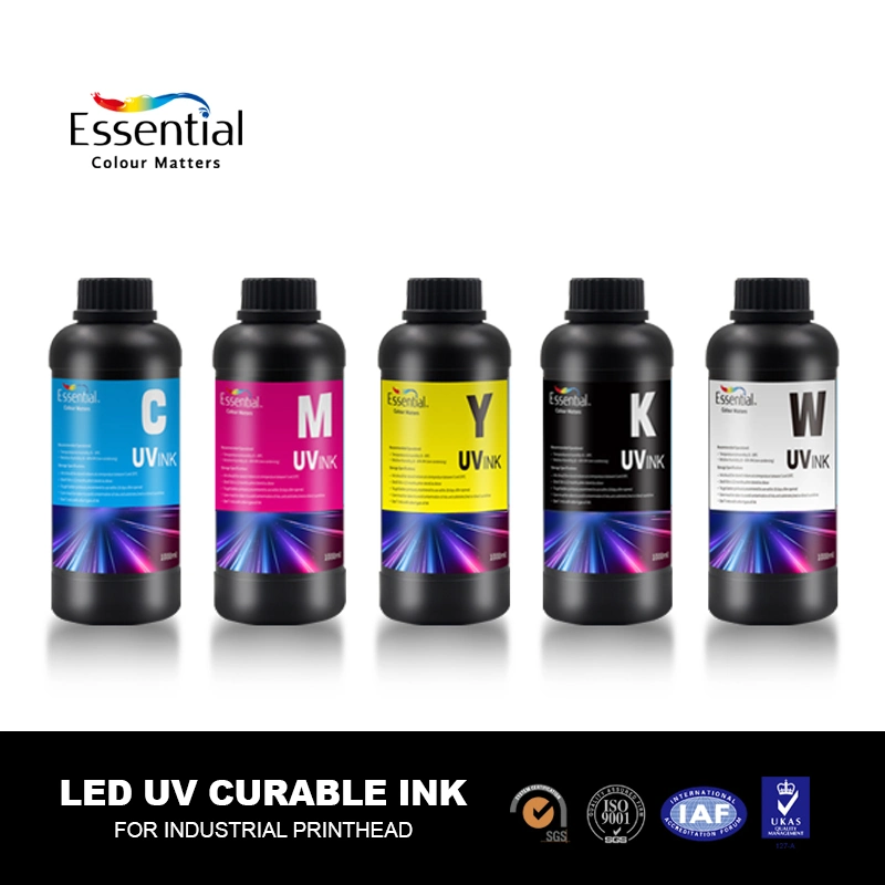 A base de aceite para Epson de tinta UV con solución de limpieza