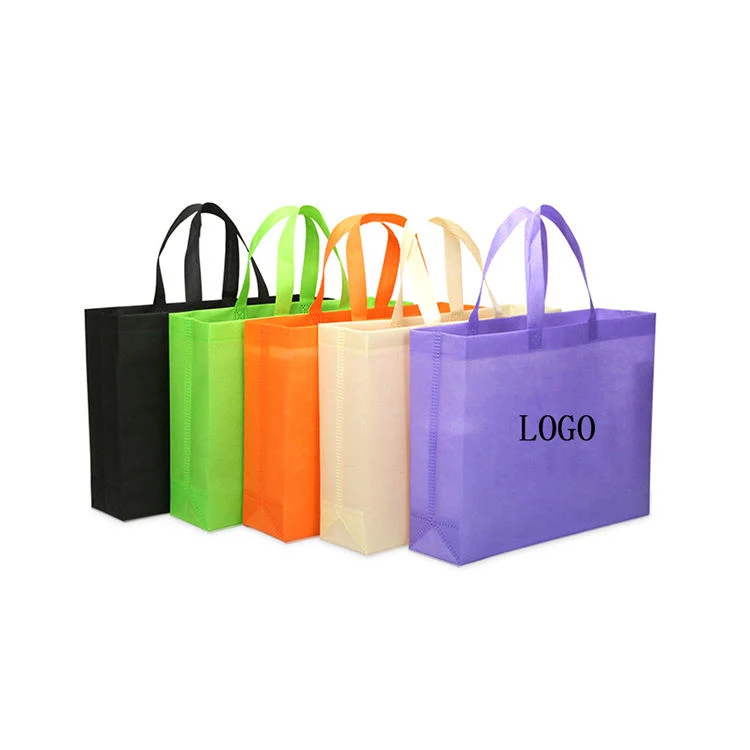 Promotional Non-Woven Fashion Shopping Bags Custom Logo Garment Non Woven Storage Bag