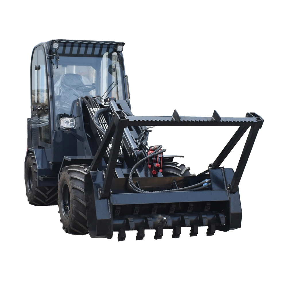 2ton Bucket Front End Wheel Loader Small Telescopic Boom Loader Shovel Loader for Sale