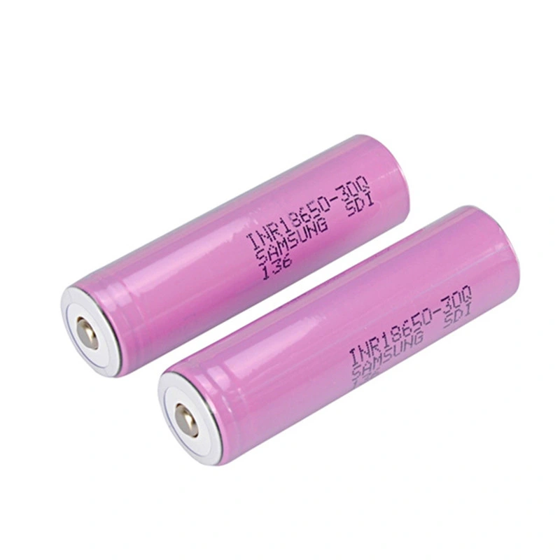 Batterie Lithium-Ion Originale 18650 3,7V 3000mAh 30q avec un courant de décharge de 15A.