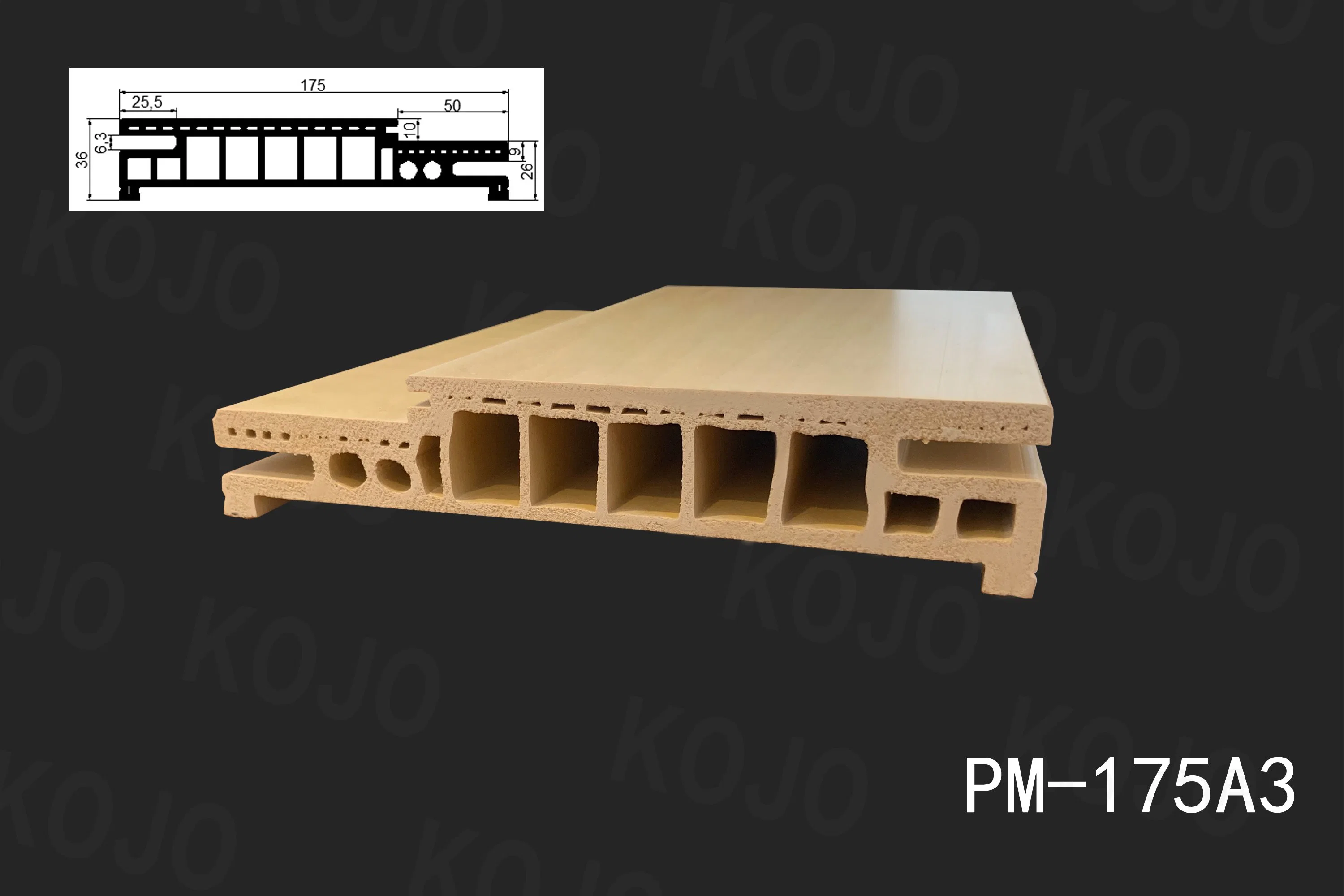 High-Quality WPC Frame Suitable for 45mm Thickness WPC Door