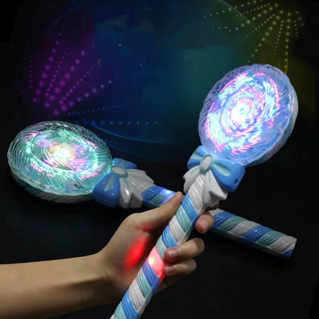 LED Toys Kids LED Light-up Lollipop Glow Sticks Toys Flashing Fairy Wand Sticks Birthday Return Gift Party Accessories Promotional Gifts