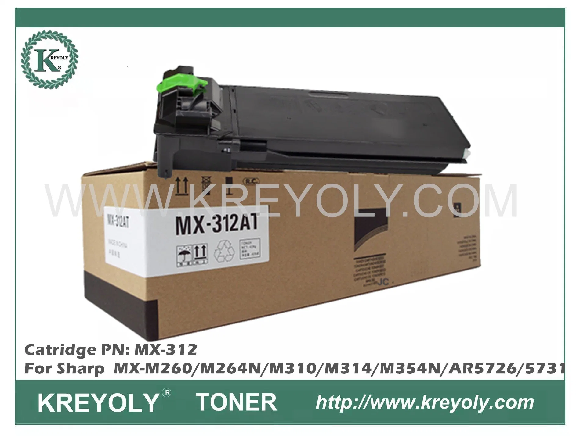 High quality/High cost performance  Copier Toner for Sharp Sharp  MX-312 M260/M264N/M310/M314/M354N/AR5726/5731