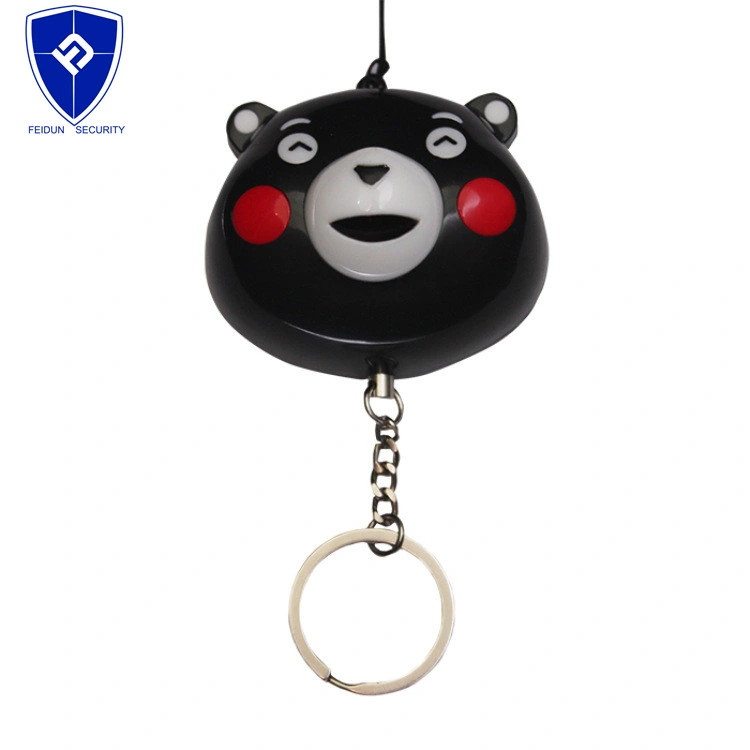 China Supplier Factory Price 140dB Personal Anti-Attack Safety Keychain Alarm Sos Personal Alarms for Children with LED Light