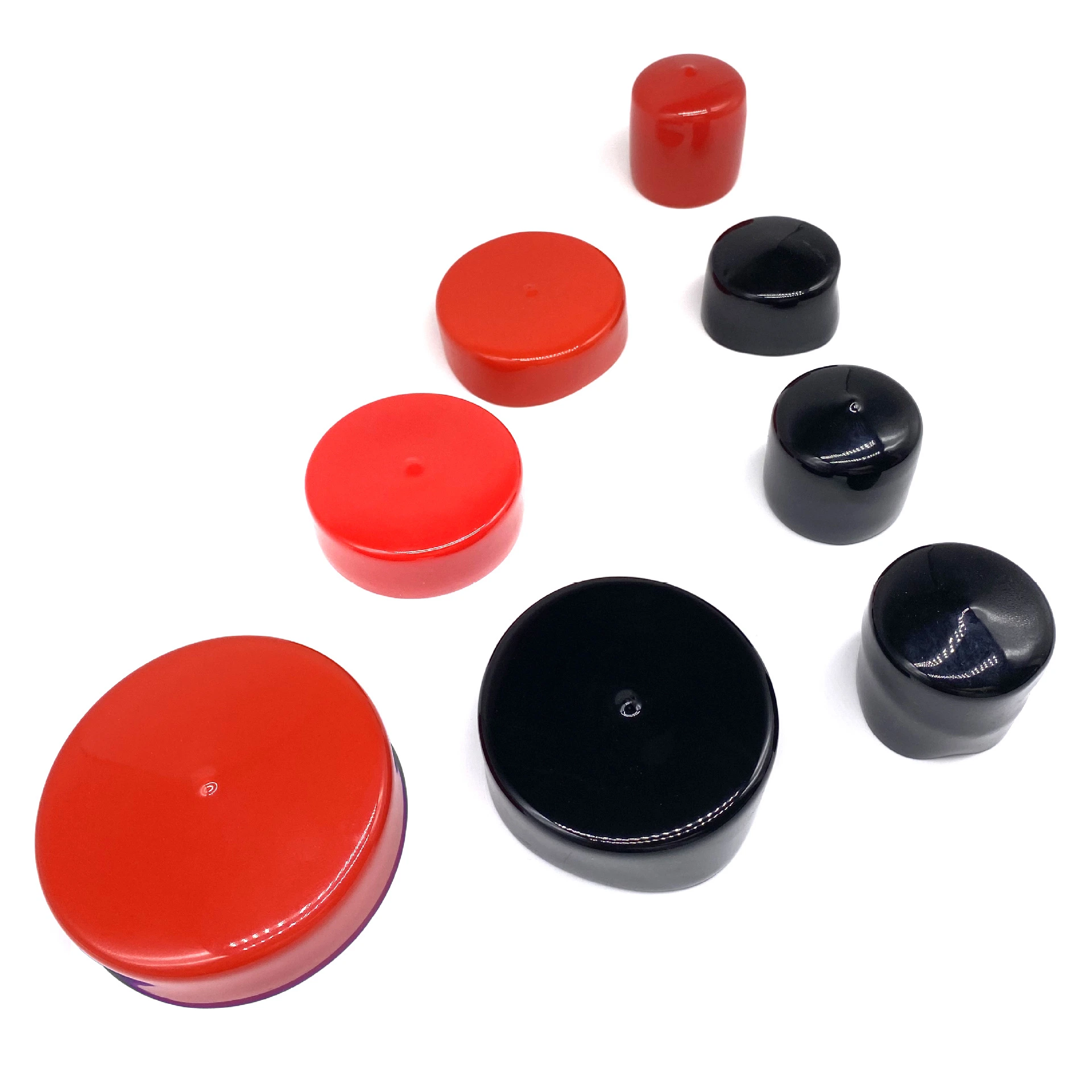 High Temp Silicone Rubber Protective Tapered Cap & Plug