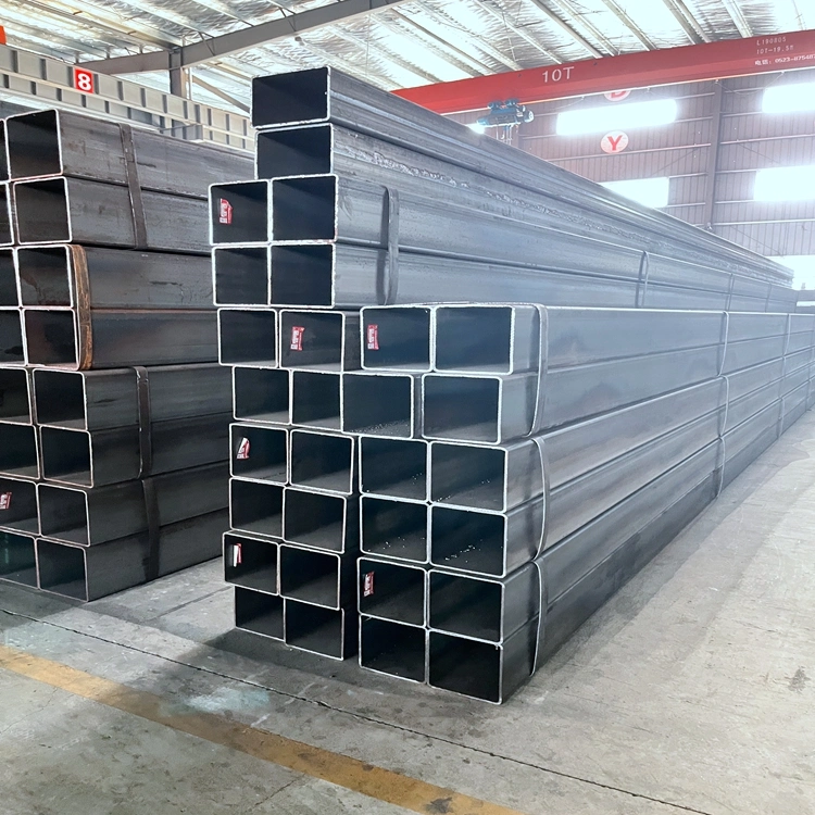 Q235 20 25 Square Steel Tubes Wall Thickness 2 3 4 5 4 X 4 Inch Galvanized Steel Medical Bulk Surface Packing Steel Square Tube