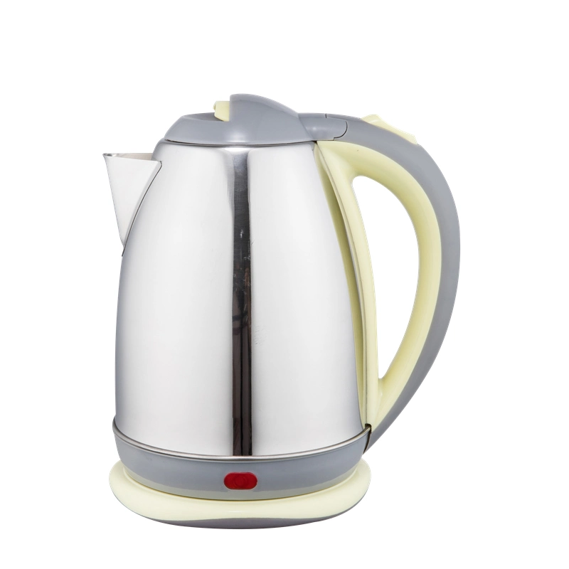 Aparato de Cocina Home hervidor eléctrico hervidor de agua de acero inoxidable BLANCO El Té hervidor de agua