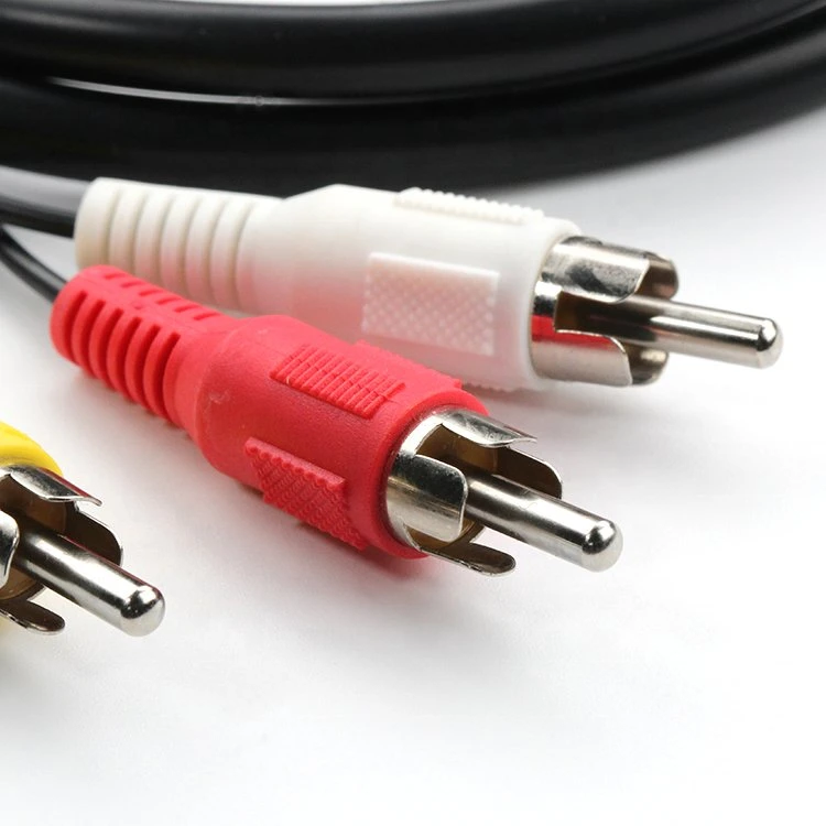 8 Pin Mini DIN to RCA Cable Video DIN 10 Pin to 3 RCA Video Cable Flat AV Cable 10 Pin Mini DIN