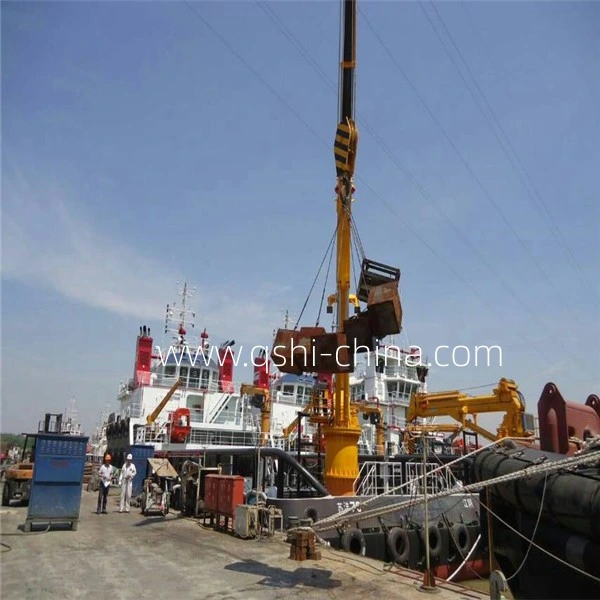 ABS Certificate Hydraulic Telescopic Knuckle Boom Offshore Crane