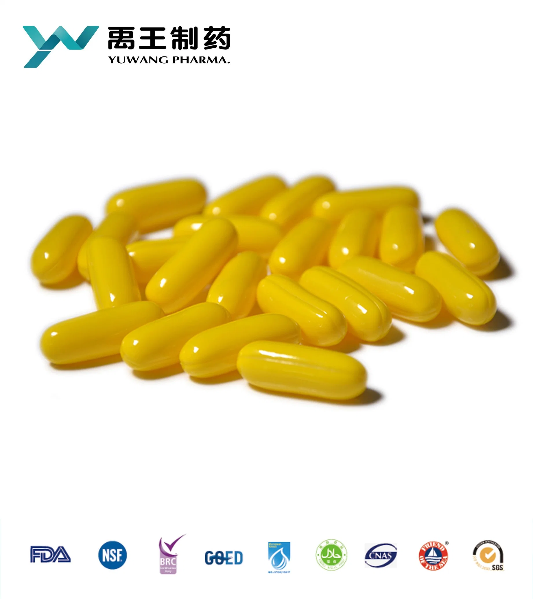 Brc/ Fos/FDA Yuwang OEM High quality/High cost performance  Fish Oil Softgel Capsules in Bulk