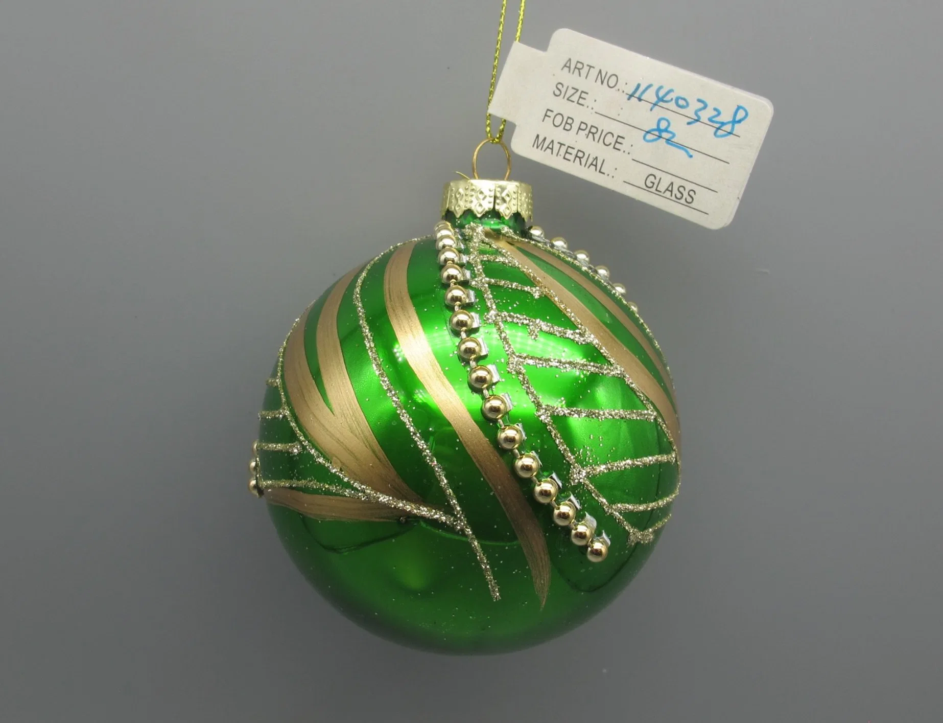 2022 Christmas Tree Glass Crafts for Hanging