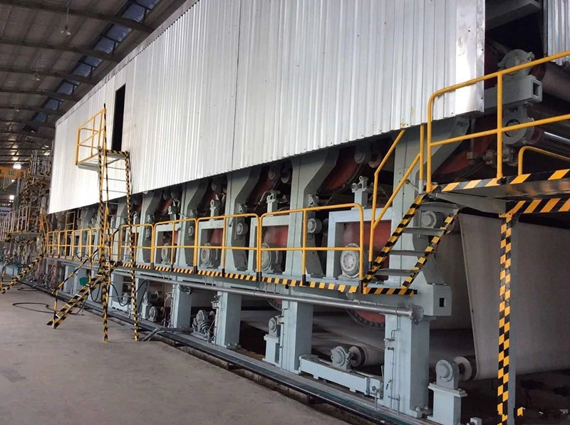 60t/Day 3200mm Fourdrinier Machine Kraft Paper Mill Machinery for Sale Kraft Corrugated Paper Machinery Price