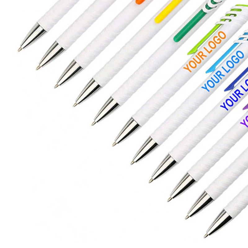 High End Customzied Multi Color Plastic Ball Point Pen for School