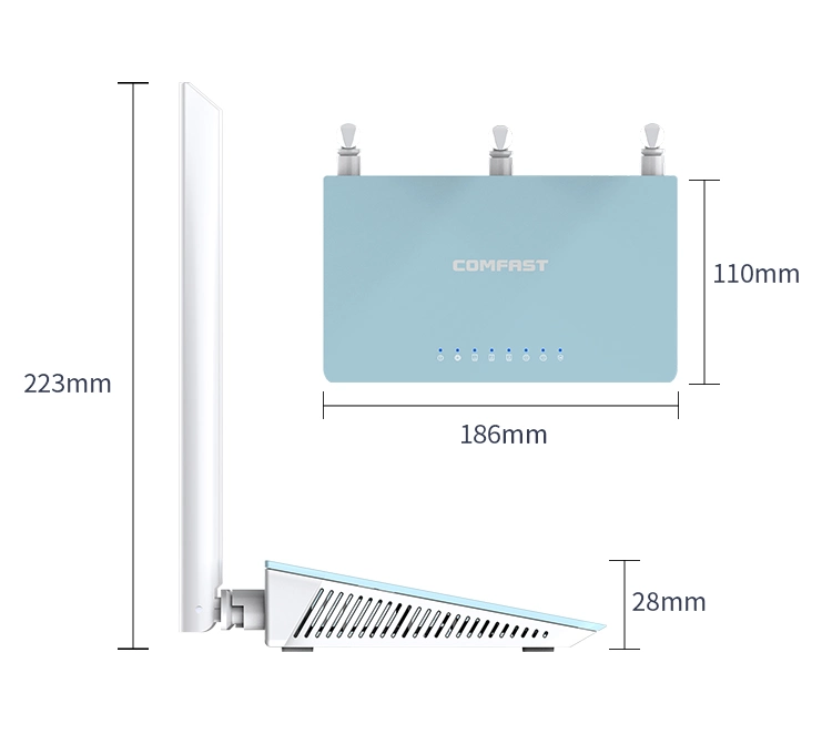 CF-Wr616AC 1200Mbps 802.11AC Router Inalámbrico WiFi de Banda Dual