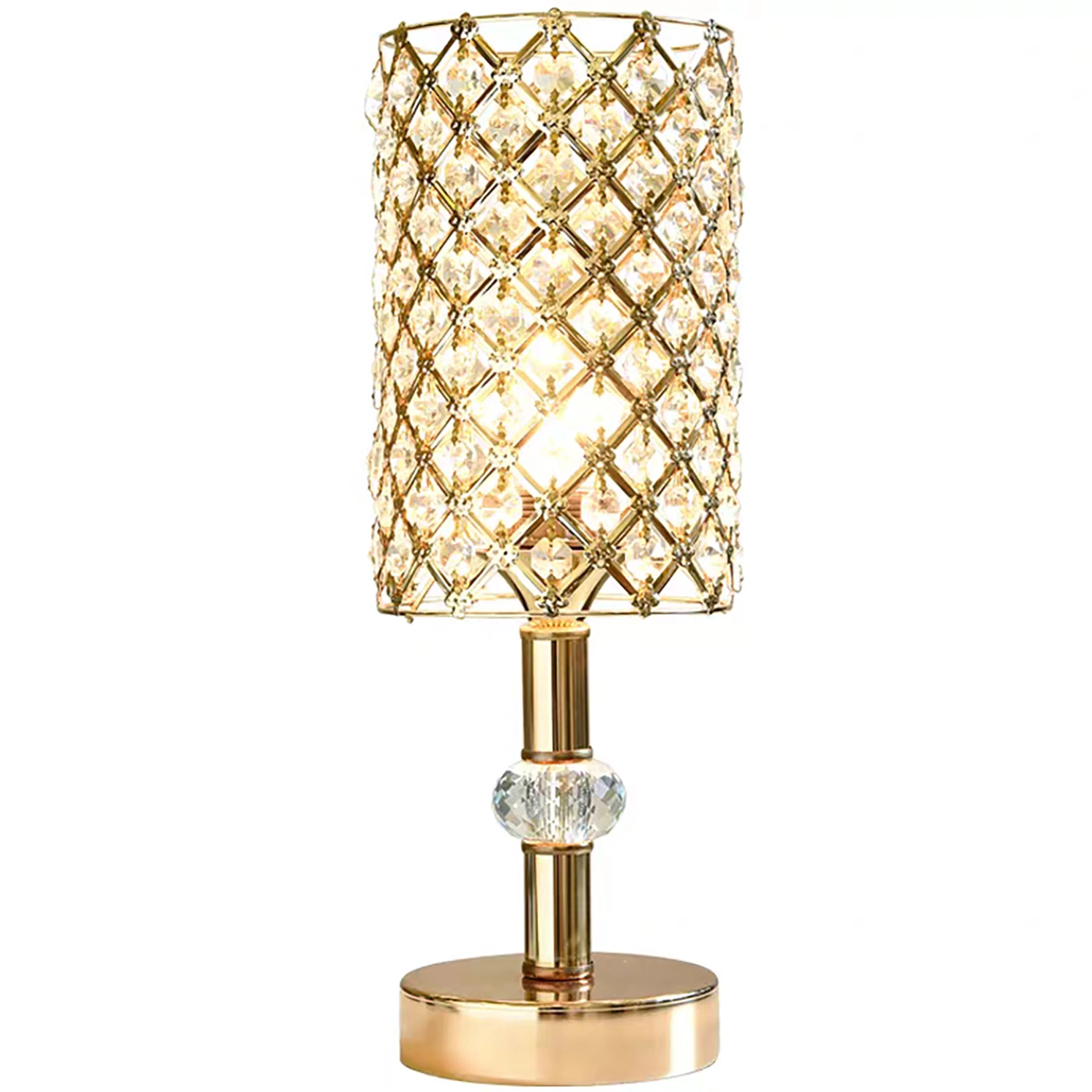 Lampada Di Cristallo Kristalllampe lamp En crystal LED Crystal Table Lamp Touch Control Light Motif Lights Christmas