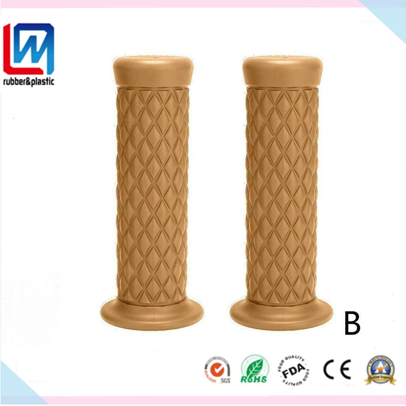 OEM Pressing Molding EPDM Motorcycle and Bicycle Rubber Handle Bar Grip