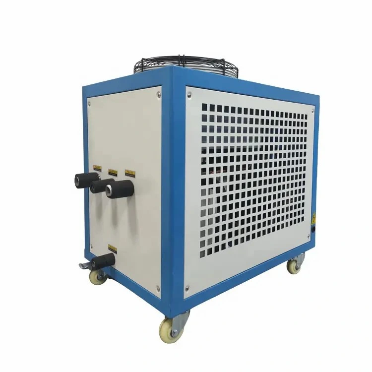 Factory Industrial Air Cooled Fan Water Chiller Refrigeration Parts Cooler Cooling System