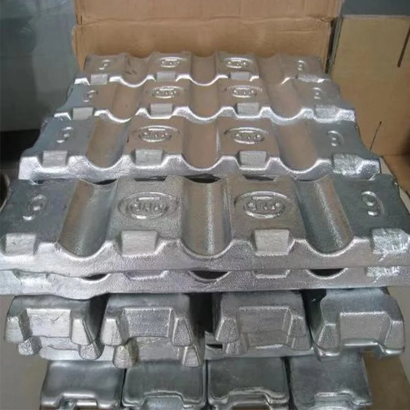 The Manufacturer Supplies No. 8 Die Casting Zinc Ingot Zn5 Zinc Alloy Precision Zinc Alloy Raw Material Smooth to Die Casting Material