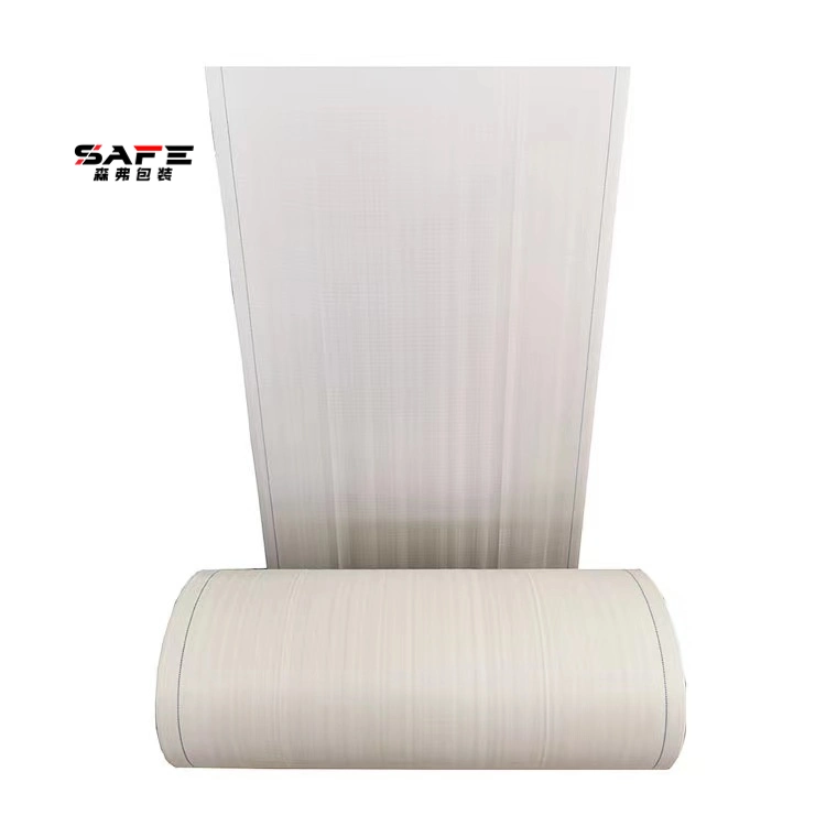 Tela recubierta Añada UV con Laminación Precio barato tela de polipropileno Tela para cortar en bolsas de tejido PP 12*12 tela tejida Tubular 190gsm Añade UV Rendimiento de alta calidad/alto costo