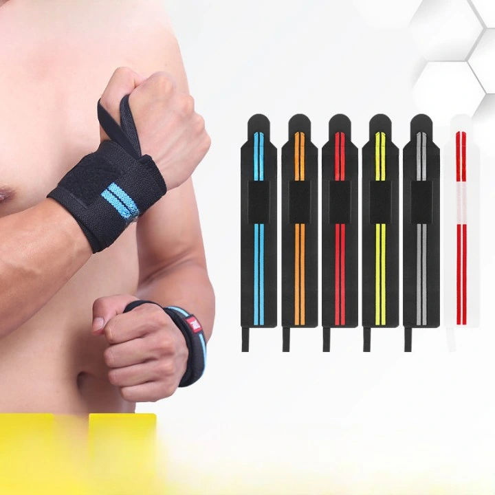 Wholesale/Supplier Polyester Fiber Sports Fitness Weightlifting Power Strap Wrist Hand Support