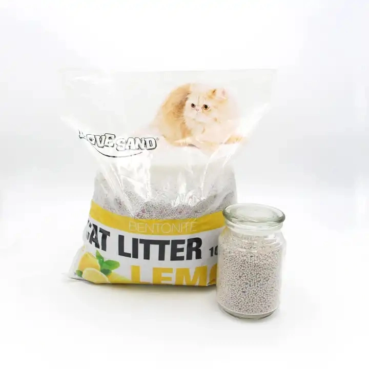 Popular Organic Cat Toilet Cleaning Sand Natural Clay Soluble Bentonite Cat Litter