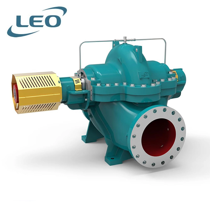 Leo Industrial Electric Horizontal Einstufige Doppelsaugung Zentrifugalwasser Pumpe für Metallurgie und Bergbau