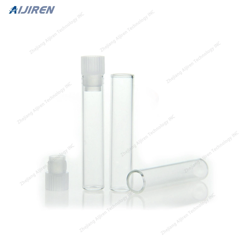 8.2X40mm Lab 1ml Glassware Tubular Bottle Vial for HPLC Analysis