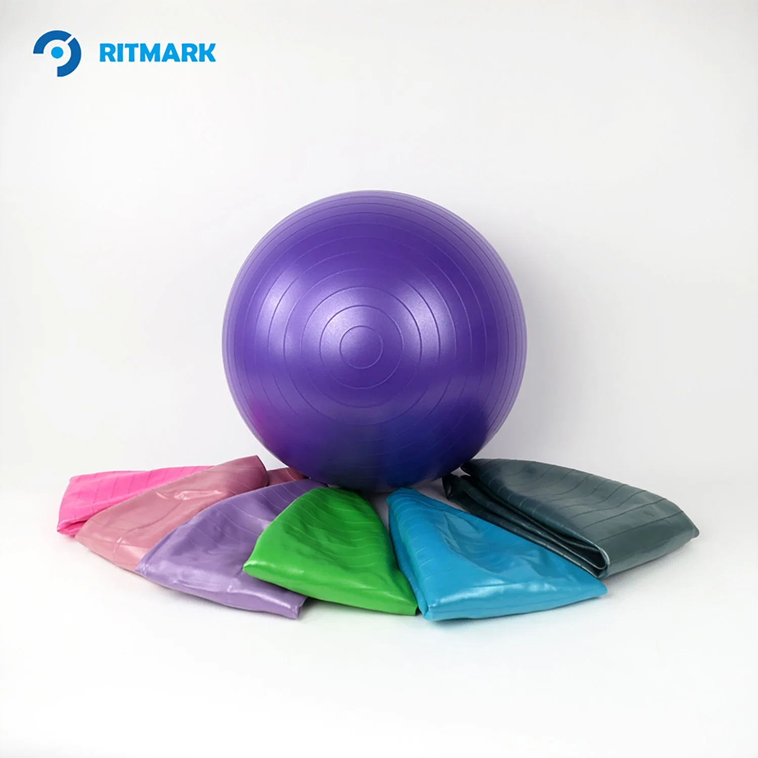 Colorful Eco-Friendly PVC Yoga Ball for Spine Alignment and Flexibility