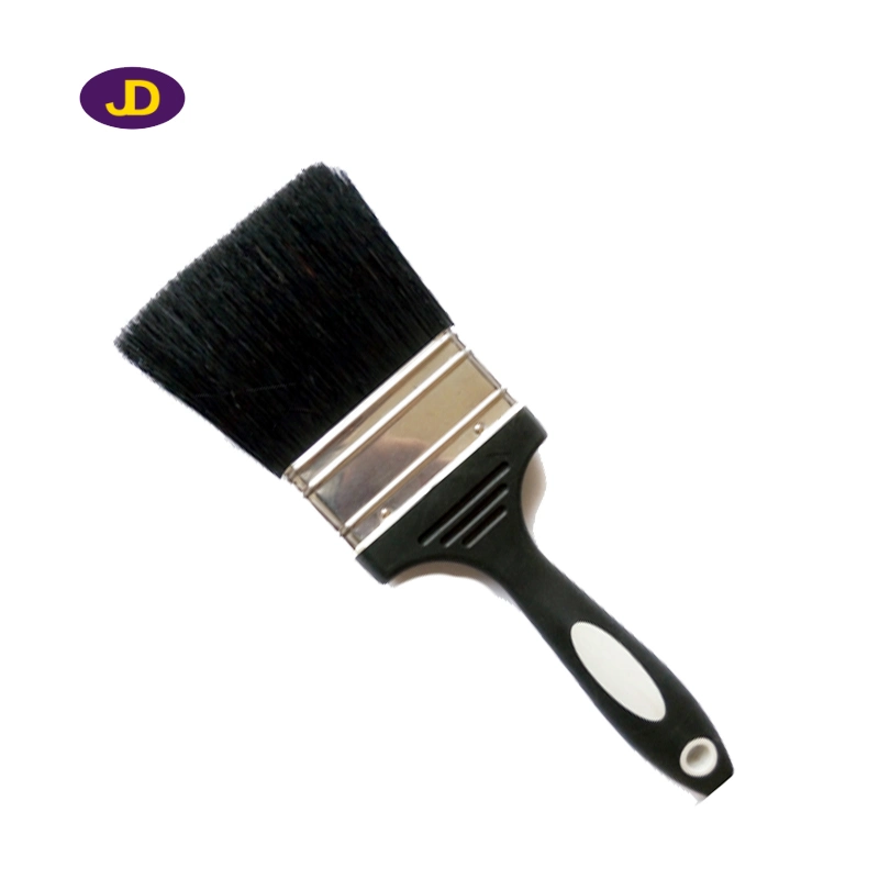 White Bristle with Wooden Handle Paint Brush