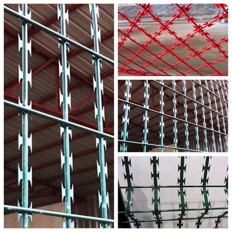 Galvanized Razor Barbed Wire for Bank Safety and Protection