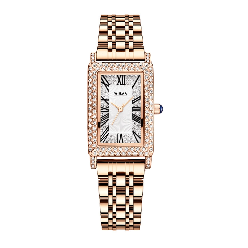 Ladies Small Square Atmosphere Fashion Simple Watch