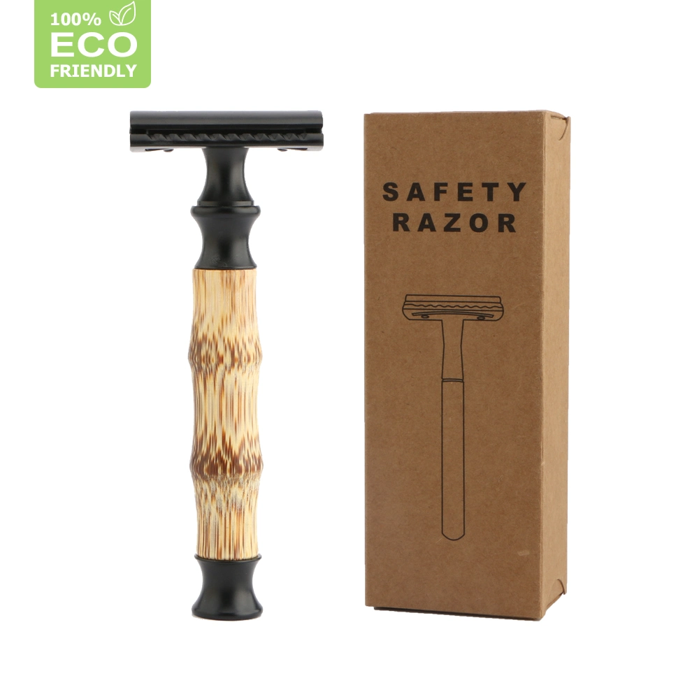 Plastic Free Bamboo Safety Razor Double Edge Safety Razor for Men & Women