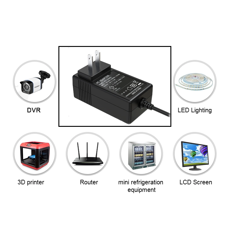 Universal 12V 3A 36W Power Adapter for LED Display LED Stripe Lights CCTV Camera DVR 110V 220V AC DC 12V Power Adapter