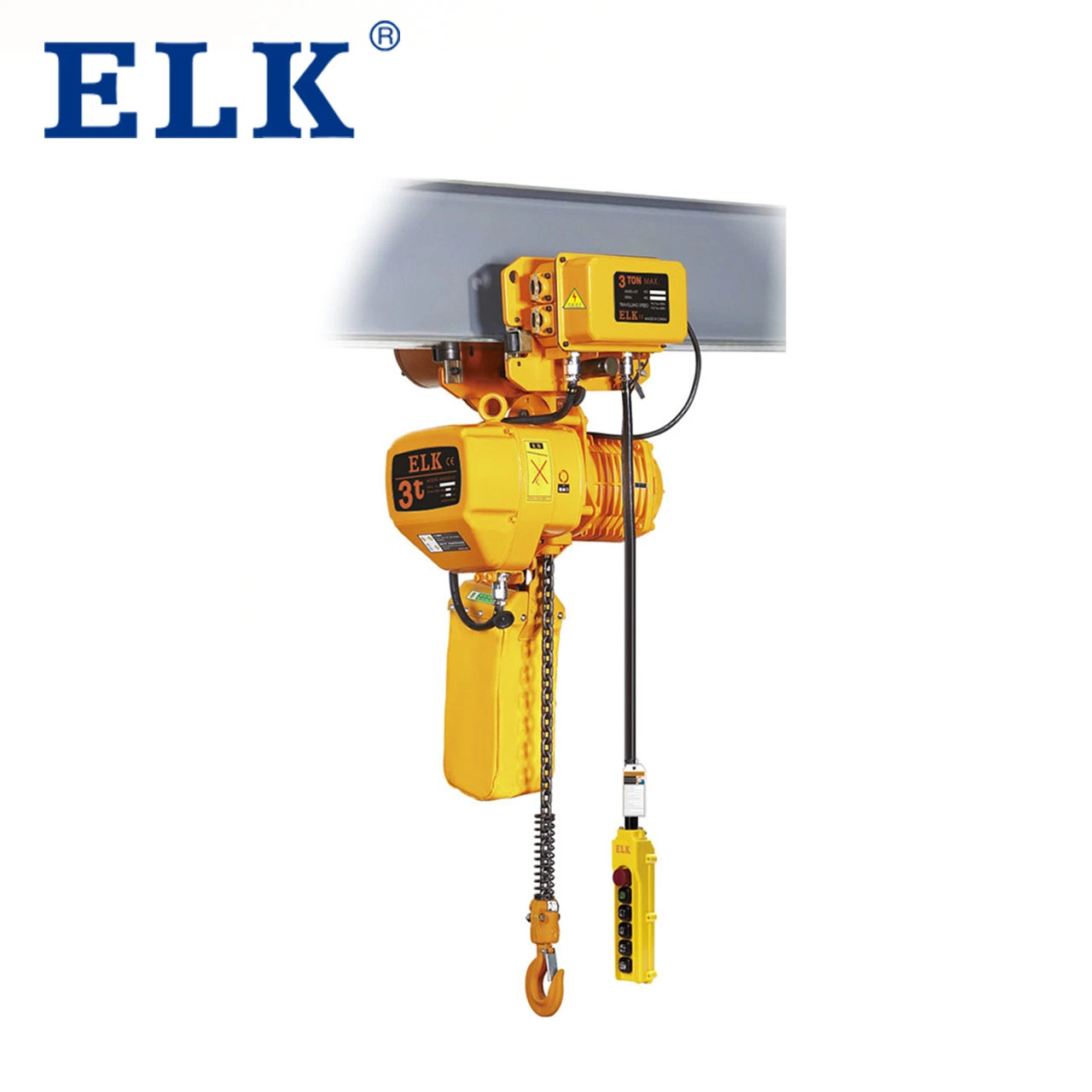 380V Electric Chain Hoist Electric Trolley with Low Price 3ton