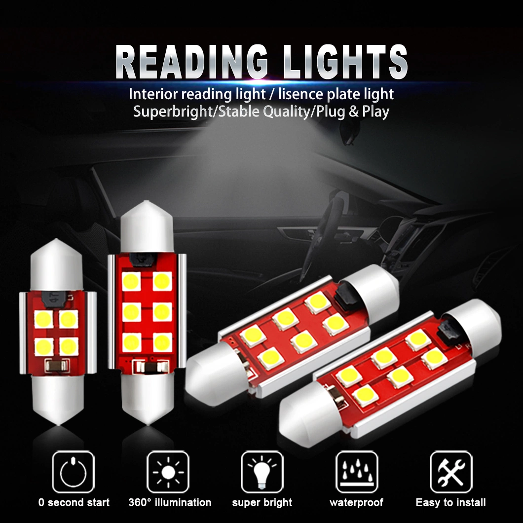 54g-View White/Ice bule Reading 194 Bulbos W5W placa de licencia estroboscópica Luces LED Auto Light canbus