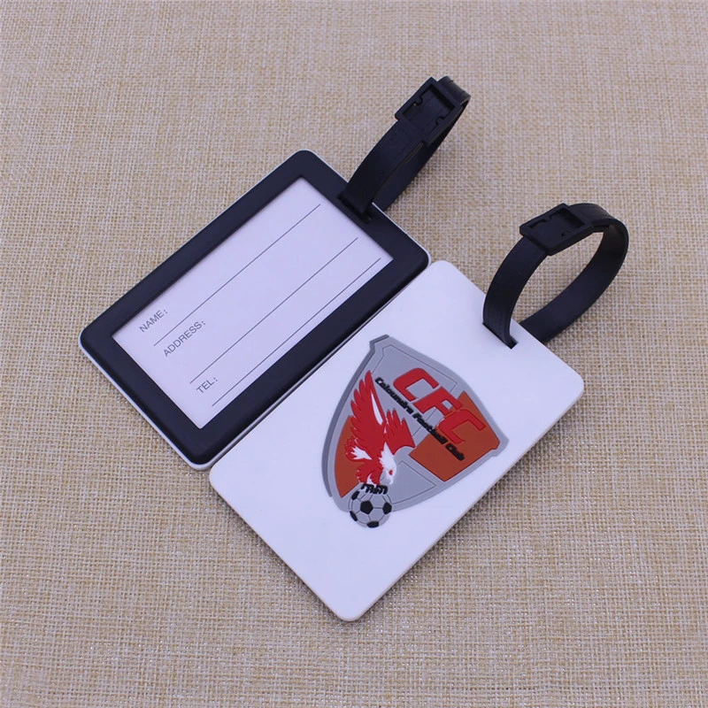 Wholesale/Supplier Airplane Customized 3D Soft PVC Rubber Travel Baggage Luggage Tags