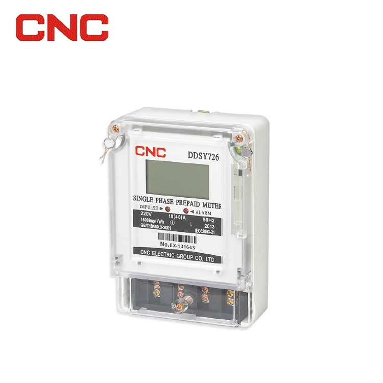 Custom OEM Professional Single Phase Electromechanical Energy Meter Electricity Prepaid