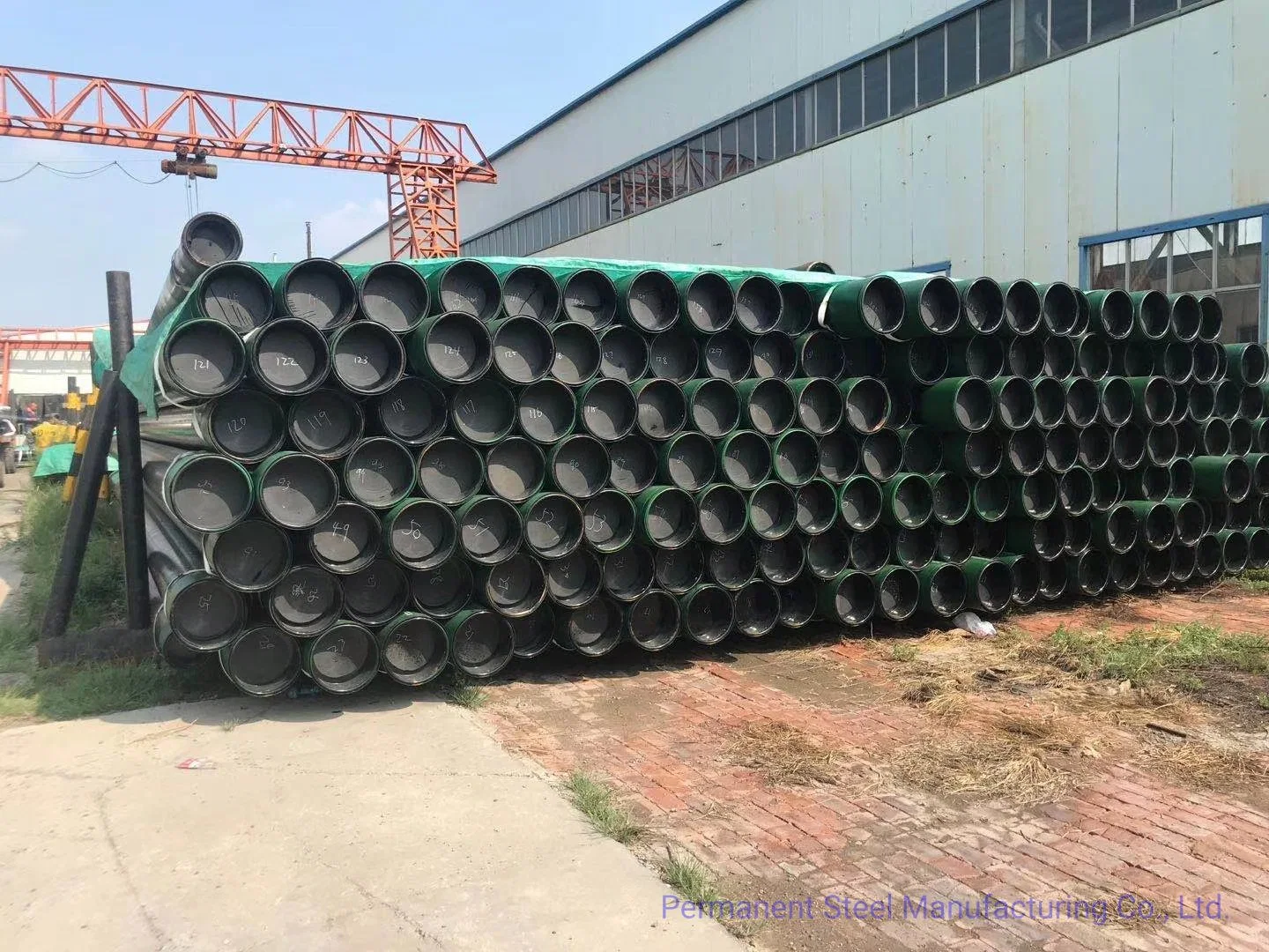 API Casing Pipes Common Oilfield API-5CT Casing Pipe Include J55, K55, N80-1, N80q, and P110